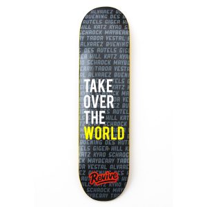 Revive Take Over The World Skateboard Deck Skateboard Decks And with regard to measurements 1500 X 1500