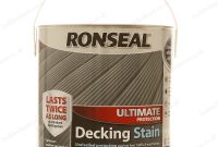 Ronseal Ultimate Decking Stain Stone Grey 25l regarding measurements 1000 X 1000