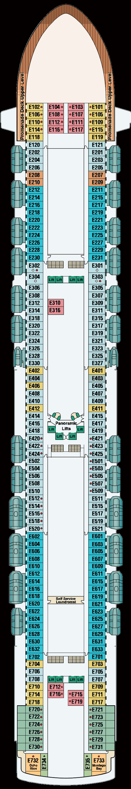 Ruby Princess Printable Deck Plans • Decks Ideas