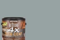 Rust Oleum Restore 1 Gal 4x Cape Cod Gray Deck Coat 41113 The throughout size 1000 X 1000