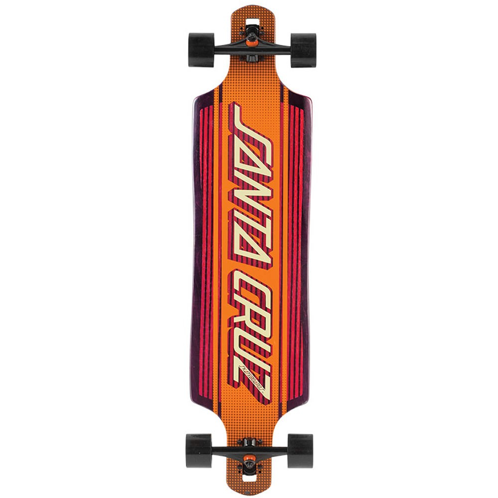 Santa Cruz Strip Inlay 40 X 10 Drop Thru Longboard with regard to sizing 1000 X 1000