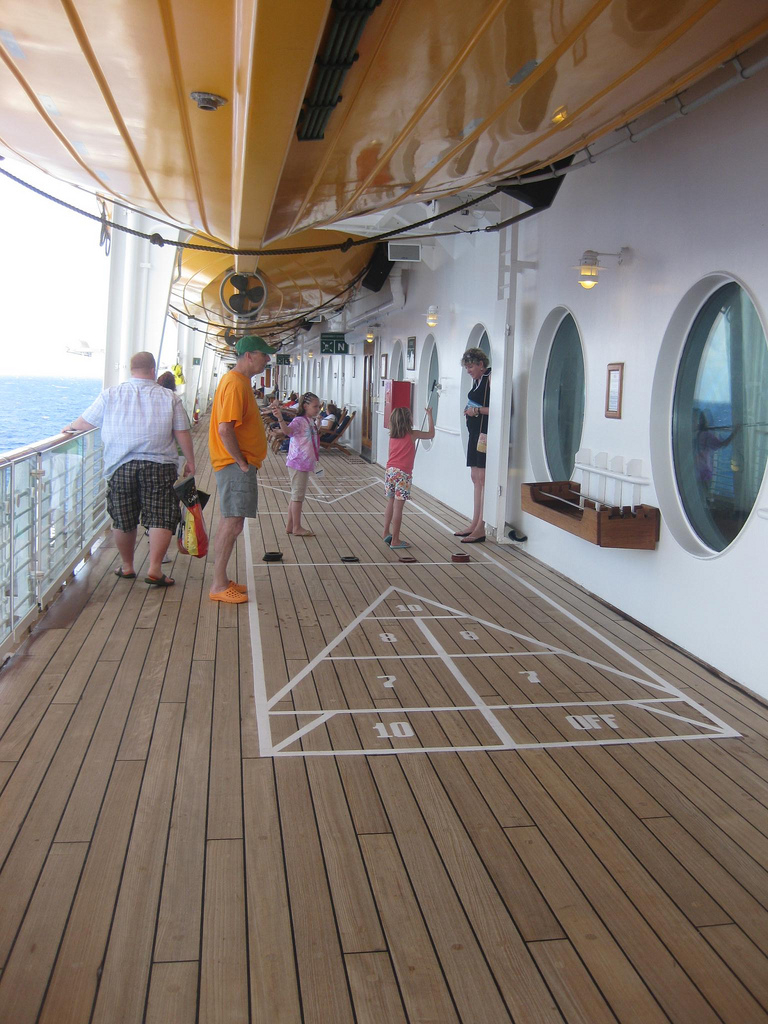 Shuffleboard On Deck 4 Cruising Goddess pertaining to measurements 768 X 1024