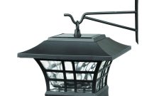 Solar Black Led Deck Post With Plastic Cage And Glass Lens 2 Pack regarding proportions 1000 X 1000