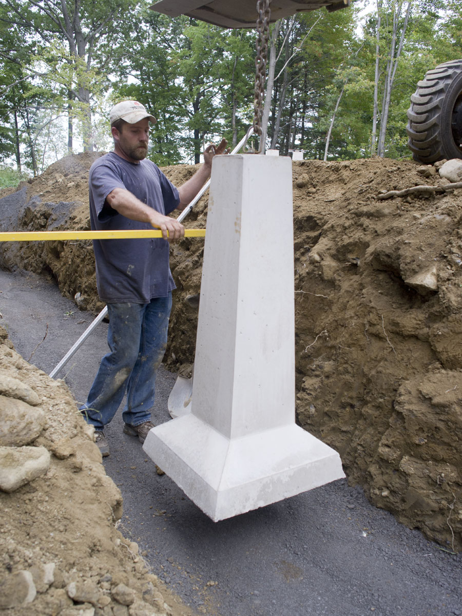 precast concrete deck blocks