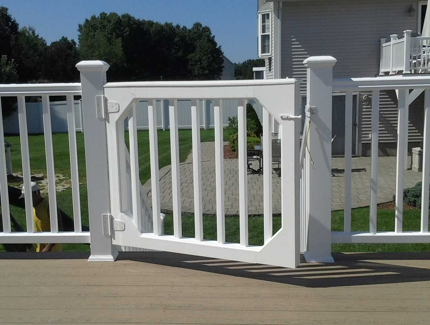 Stand Out Deck Gates Ideas Color Monmouth Blues Home within proportions 1424 X 1077