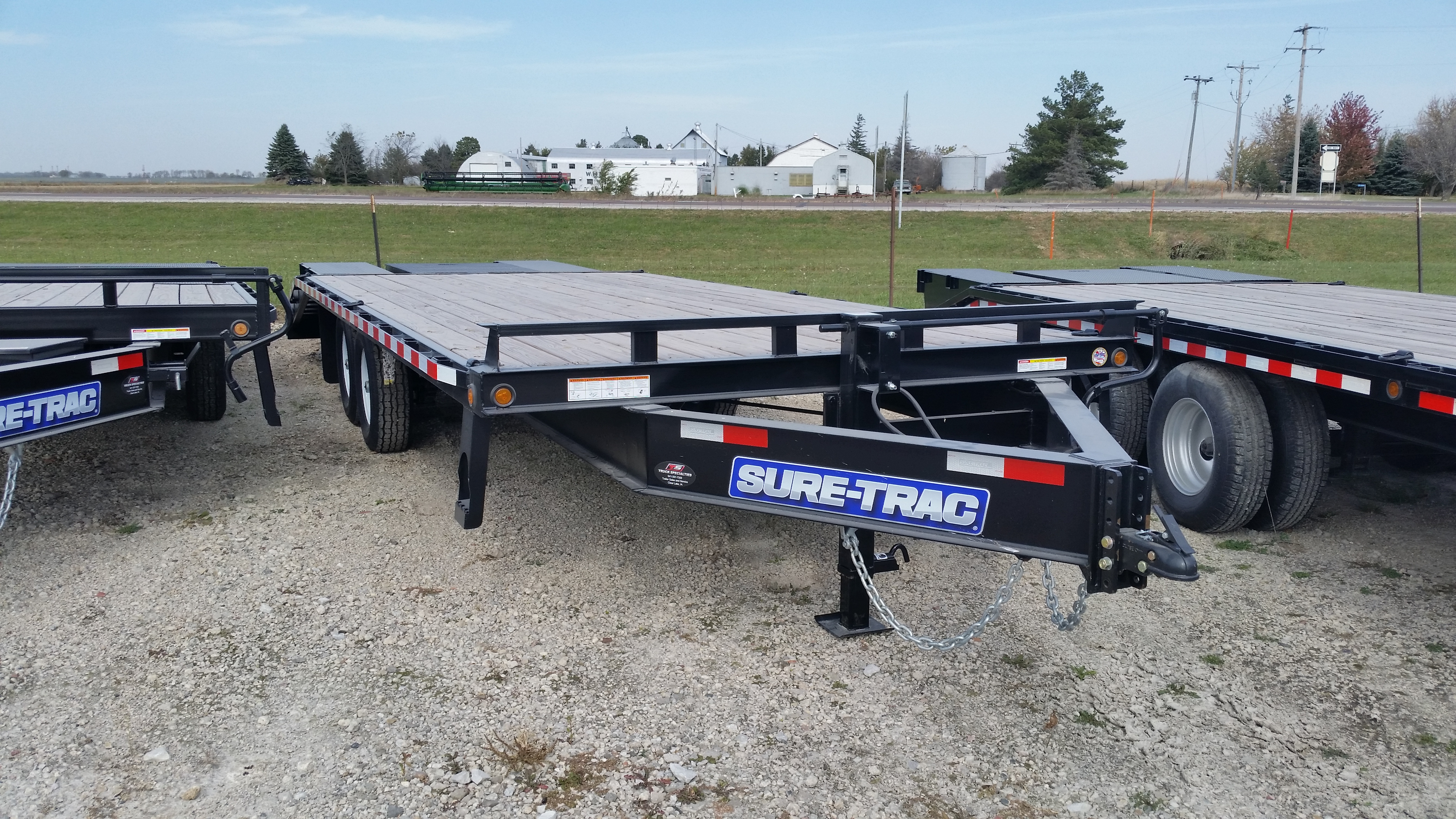 Sure Trac Bumper Pull Deckover Trailer Truck Specialties pertaining to size 5312 X 2988