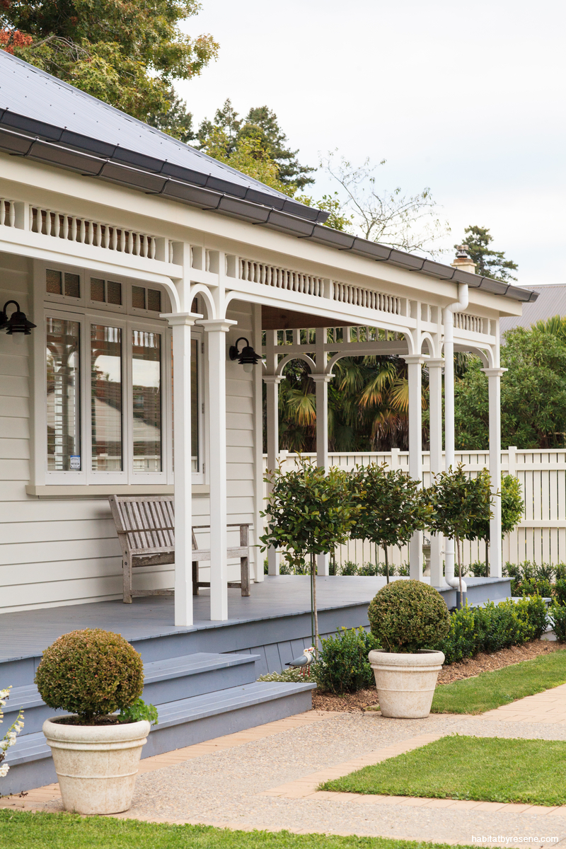 The Back Of The House Has An Elegant Full Length Veranda Finished for dimensions 800 X 1200