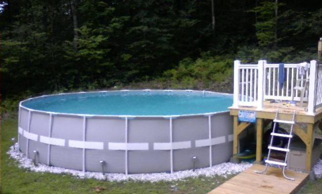 The Ideas For Decks For Intex Ultra Frame Above Ground Pools intended for measurements 1024 X 768