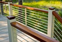 Thinking About Using Horizontal Deck Railing Railing Stairs And pertaining to measurements 1196 X 863