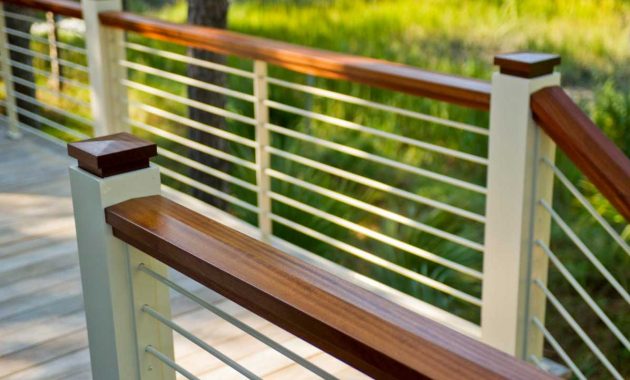 Thinking About Using Horizontal Deck Railing Railing Stairs And pertaining to measurements 1196 X 863