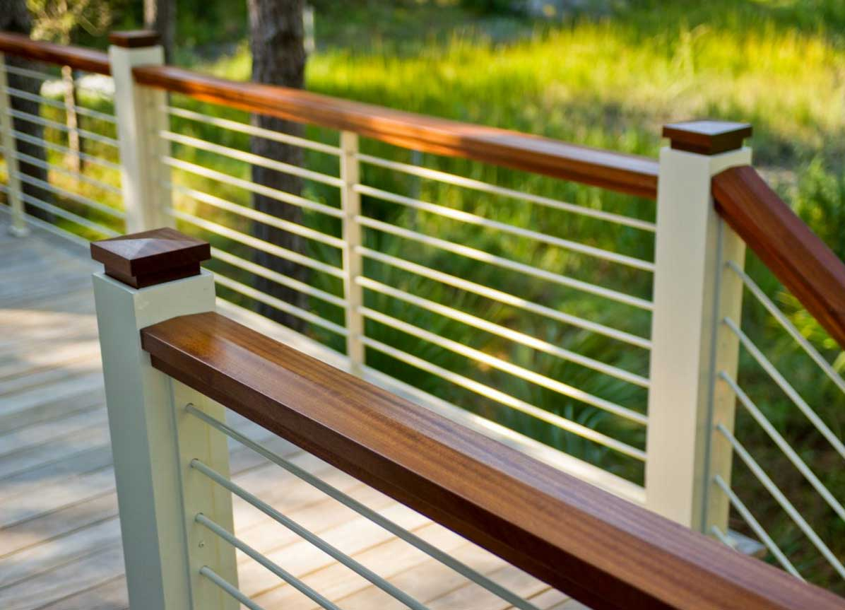 Thinking About Using Horizontal Deck Railing Railing Stairs And pertaining to measurements 1196 X 863