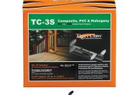 Tiger Claw Tc 3s Hidden Deck Fasteners F 4401 3srb 90 Pack pertaining to proportions 1000 X 1000