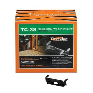 Tiger Claw Tc 3s Hidden Deck Fasteners F 4401 3srb 90 Pack pertaining to proportions 1000 X 1000