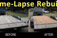 Time Lapse Trailer Deck Rebuild Narrated Gopro Pics At 2 Second inside dimensions 1606 X 828