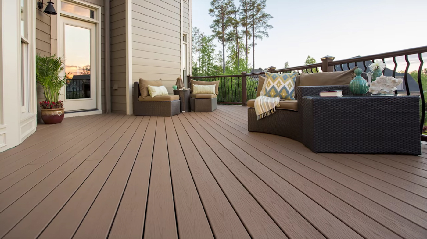 spacing trex deck boards