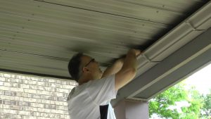 Under Deck Siding Install Part 03 On A Walk Out Pipefittermike for measurements 1920 X 1080