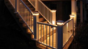 Under Railing Deck Lighting Ideas With Attractive Led Lights Strip within dimensions 1440 X 810