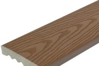 Veranda 1516 In X 5 14 In X 16 Ft Brown Square Edge Capped with dimensions 1000 X 1000