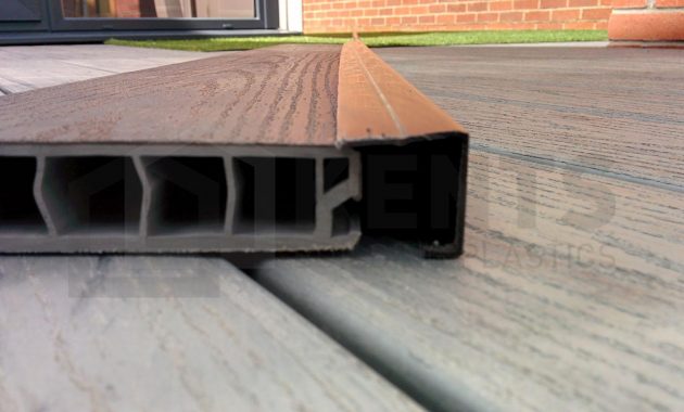 Walnut Upvc Deck Board Edge Cover Trim 3m throughout dimensions 1500 X 1110