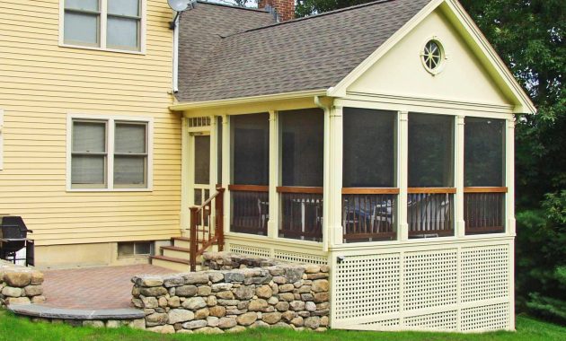 Want To Convert Your Deck To A Porch Suburban Boston Decks And regarding proportions 1955 X 1351