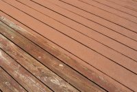 Waterproof Deck Paint Deckbeforeafter Simple Wood With And Without intended for dimensions 1024 X 768