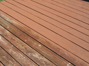 Waterproof Deck Paint Deckbeforeafter Simple Wood With And Without intended for dimensions 1024 X 768
