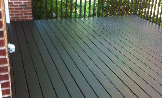 We Wound Up Using Behr Solid Stain In Slate We Chose It Because Of regarding sizing 1936 X 2592