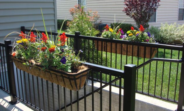 Window Boxes For Deck Railing Decks Ideas intended for proportions 1024 X 768