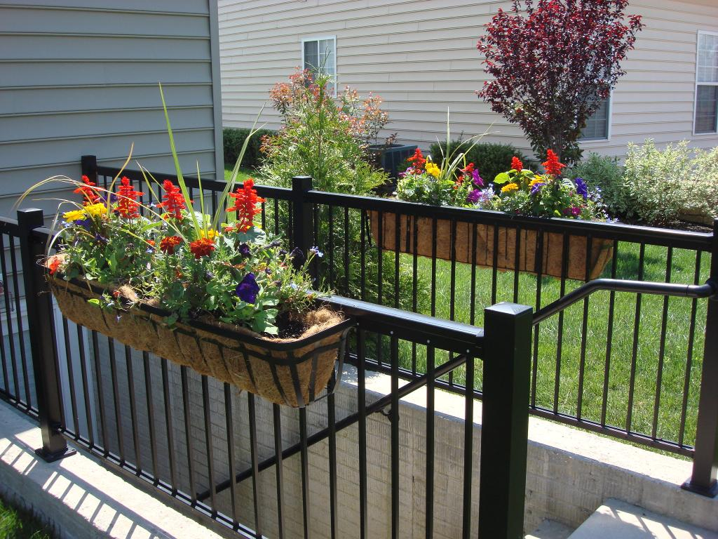 Window Boxes For Deck Railing Decks Ideas intended for proportions 1024 X 768