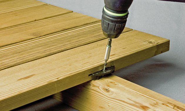 Wood Deck Deck Fasteners For Pressure Treated Wood Invisible Deck within proportions 1140 X 758