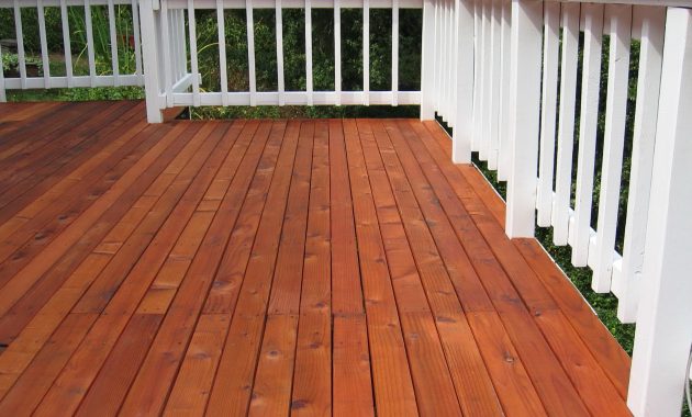Wood Deck Stains Pressure Treated Decks Ideas With Regard To Size 2208 X 1663 630x380 