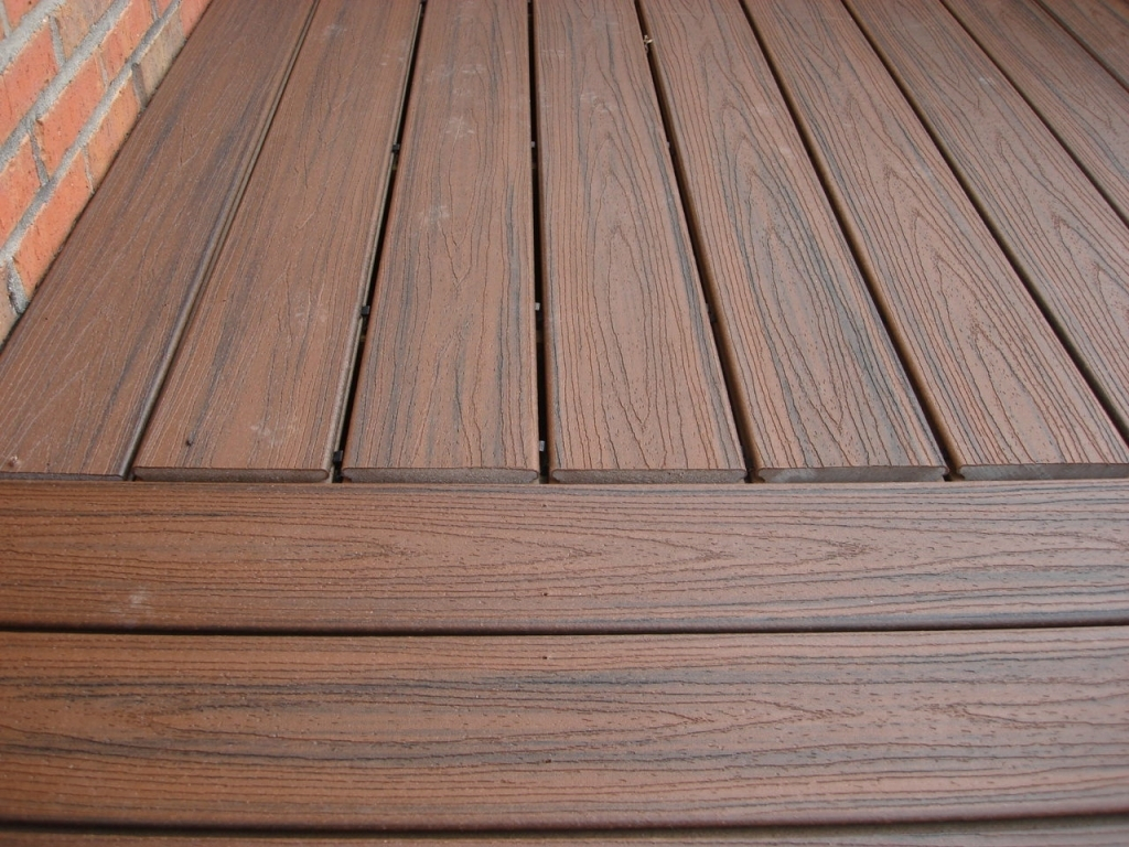 Wood Deck Trex Wood Deck Top Rated Composite Decking Decks pertaining to size 1024 X 768