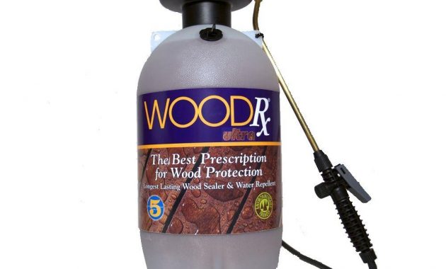Woodrx 2 Gal Ultra Cedar Transparent Wood Stainsealer With Pump within measurements 1000 X 1000