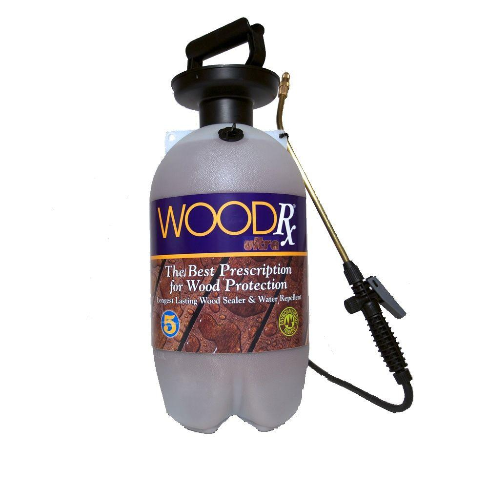 Woodrx 2 Gal Ultra Cedar Transparent Wood Stainsealer With Pump within measurements 1000 X 1000
