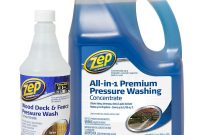 Zep 172 Oz All In 1 Premium Pressure Wash With Wood Deck And Fence throughout proportions 1000 X 1000