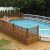 Oval Above Ground Swimming Pools With Deck