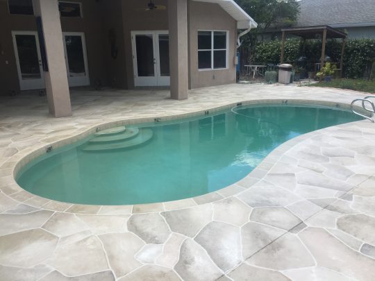 Permalink to Travertine Tile Over Pool Deck