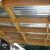 Corrugated Metal Roofing Under Deck