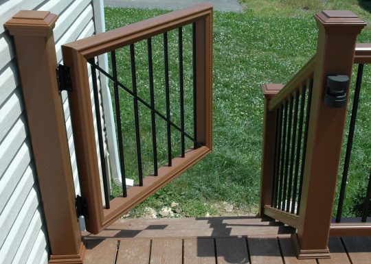 Permalink to Wooden Gate For Deck Stairs