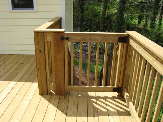 Permalink to Gate For Deck Stairs