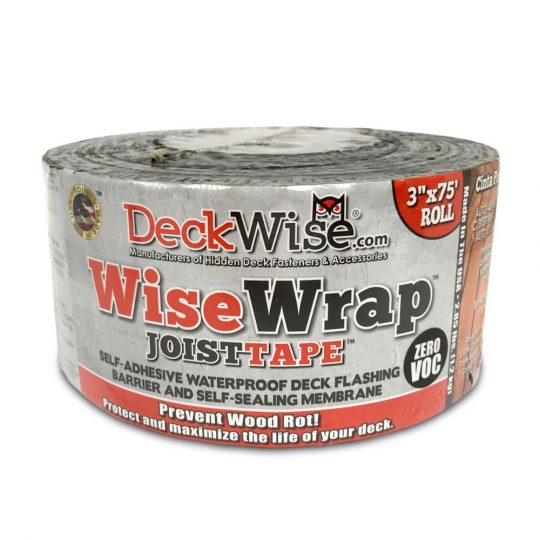 Permalink to Deckwise Joist Tape Self Adhesive Deck Flashing 3 X 75′