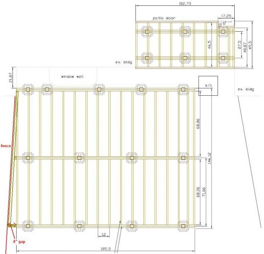 Permalink to 12×16 Floating Deck Plans