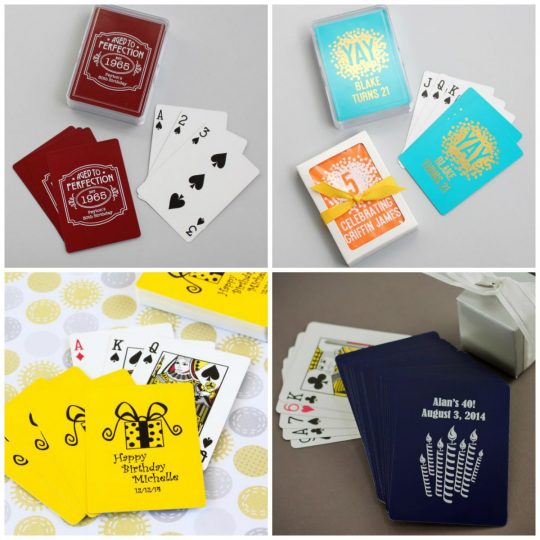 Permalink to Personalized Deck Of Cards Party Favors