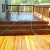 Staining After Power Washing A Deck