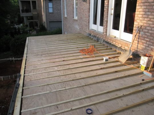 Permalink to Laying Deck Boards On Concrete