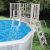 Above Ground Free Standing Pool Deck